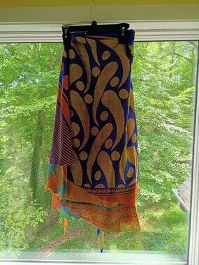 Darn Good Yarn Regular Ankle Sari Skirt